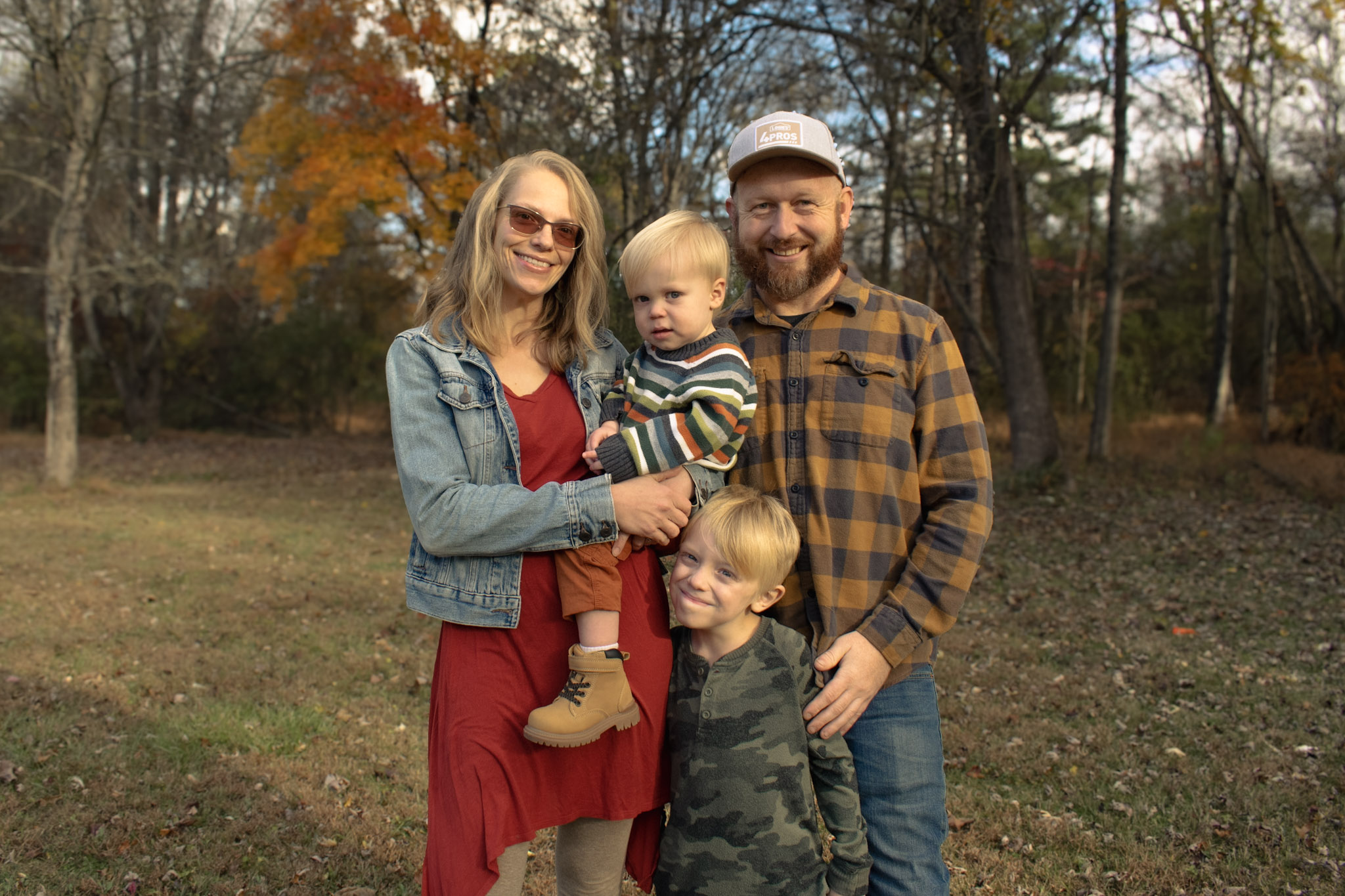 Brian Stimely, founder of Stimely Remodeling, with his family